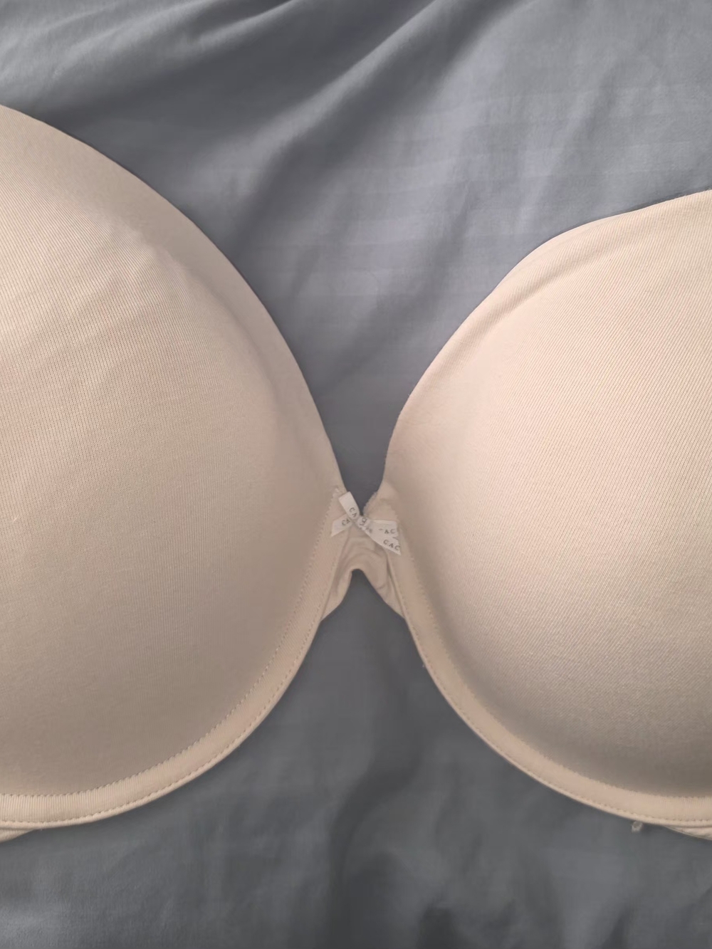 46DDD Cacique Light Nude Smooth Padded T-Shirt Bra